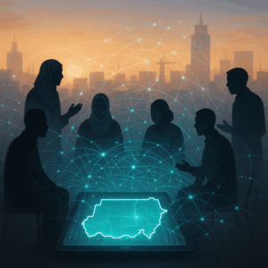 ورقة سياسات: بين الطموح والواقع: الحوار الرقمي في السودان ما بعد الصراع