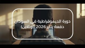 دورة الديمقراطية في السودان عبر الإنترنت – يناير 2026